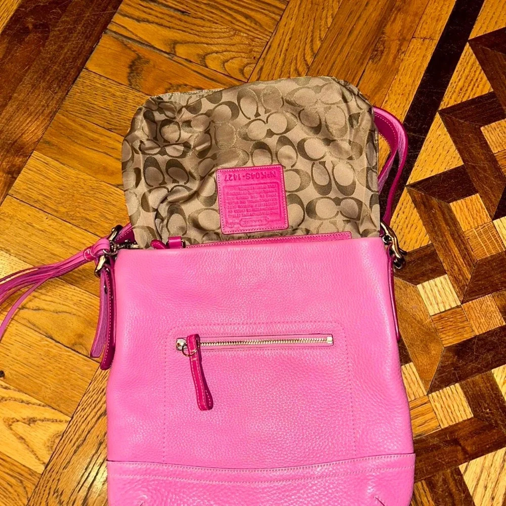 Coach Vintage Pink Leather 2004 Legacy Messenger Bag